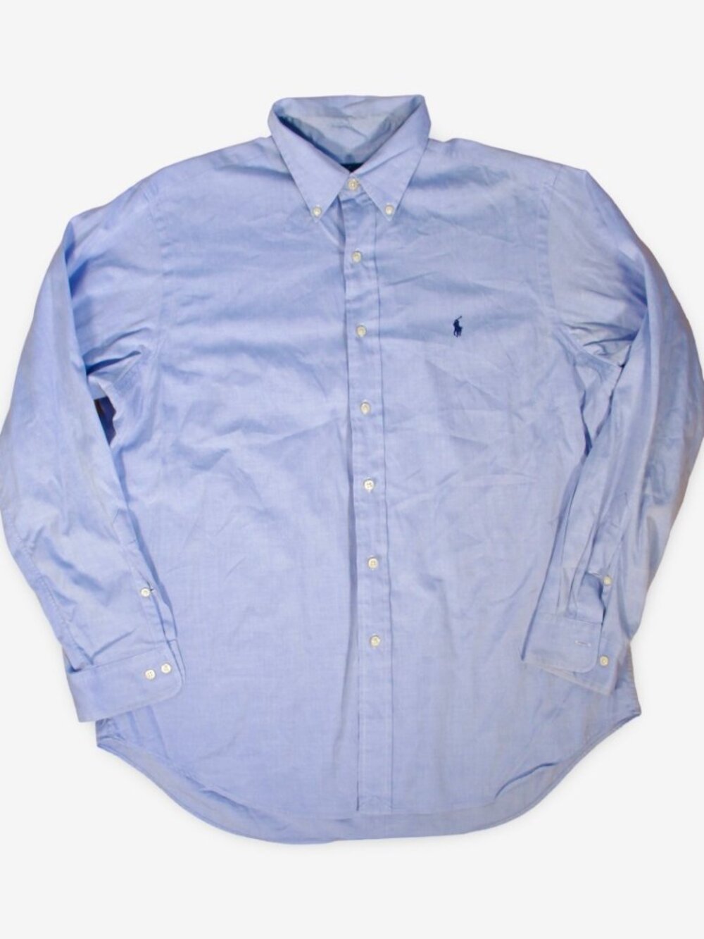 Vintage Polo Ralph Lauren Light Blue Button Up Shirt